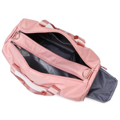 China Outdoor Sport Gym Shoe Wholesale Position Dry And Wet Divider Yoga Gym Bag Female Large Capacity Travel Bag Sports Sports Custom LOGO Exercising for sale