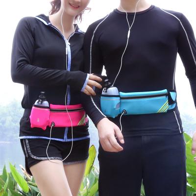 China Personal water proof sports pockets men and women water bottle bag marathon running equipment outdoor cell phone bag waterproof for sale