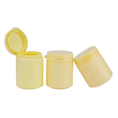 China HDPE Cosmetic Snow White 170ml Vaseline Jar Toothpowder Jar Hand Cream Jar for sale