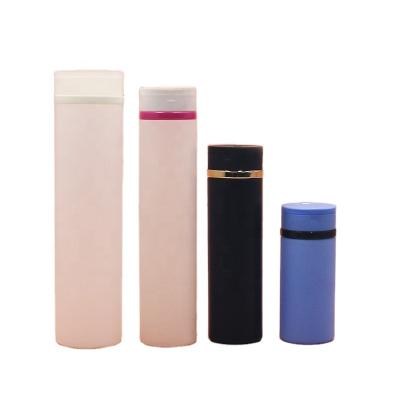 China HDPE 120/200/300/400ml Plastic Cosmetic Shampoo Bottle Squeeze Hand Wash Soft Touch Matte Empty Popular Cosmetic Liquid With Flip Top Cap for sale