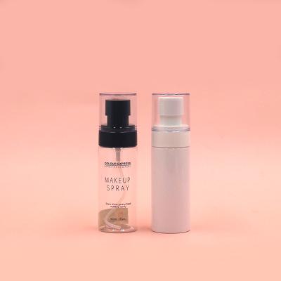 China Eco-friendly Custom Prints Wholesale 60ml Plastic Glossy/Matte White Cosmetic Bottle Bottle For Mist Spray Bottles Containers Packaging for sale