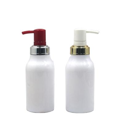 China Custom Luxury Pet Hair Hotel Bottle Shampoo Plastic Empty Shampoo Bottle Eco-Friendly Wholesale Gold 300ml Cosmetic for sale