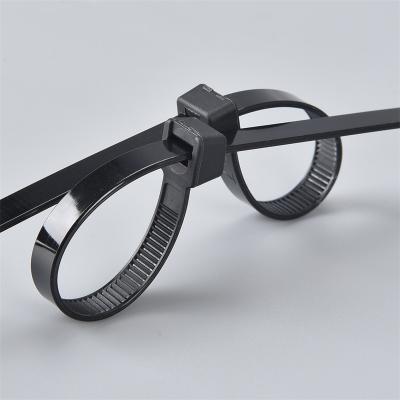 China Wholesale fashionable nylon cable tie 4*150 reusable custom logo industry self-locking cable tie for sale