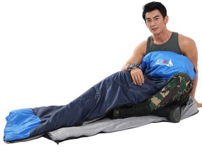 China Sleeping Bag + Comforter + Cushion Dirty Lining More Outer Can Be Spliced ​​Camping Universal Adult Sleeping Bag Four Seasons Travel Lunch Break Sleeping Bag for sale