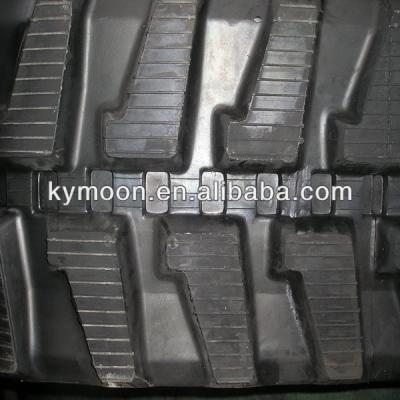 China construction rubber track 350x52.5x86 Takeuchi rubber track for sale 300*55*88 350x52.5x86 for sale