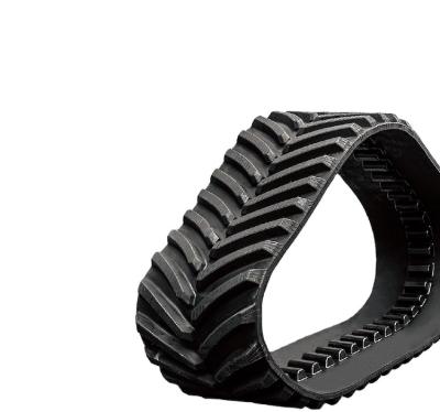 China Excavator Dumper Track or Engineering Rubber Construction Track (600*125*64) Rubber Tracks for sale