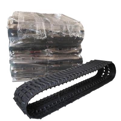 China Construction material shops bv206 rubber track undercarriage separates Hagglunds bv206 rubber track and wheels for sale