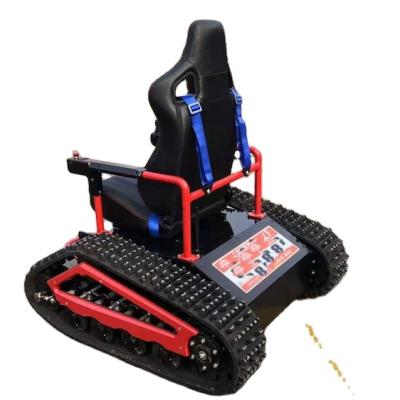 China Crawler Excavator Rubber Tracked Wheelchair With Motor Power Remote Control Wheelchair Electric Crawler for sale