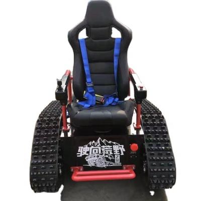 China Rubber Tracked Crawler Excavator Customized Triangle Wheelchair With Remote Control Motor Power for sale