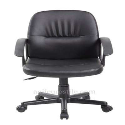 China Adjustable (Height) Anji Manufacturer Direct Wholesale Modern Nordic Genuine Leather Office Chairs Latest for sale