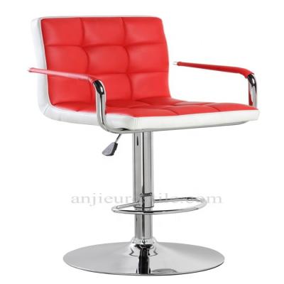 China New 2022 Modern High End Metal Height Adjustable Swivel Barstool for sale