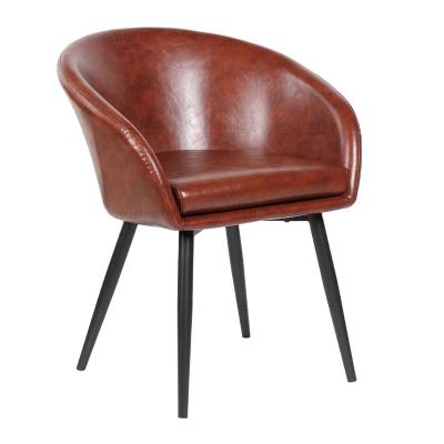 China 2022 High Quality Contemporary OEM Soft PU Leather Wide Seat Space Luxury Italian Dining Chairs For Dining Room for sale