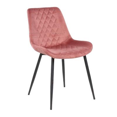 China St Anji Manufactory Latest Nordic Furniture Cafe Home Minimalist 1100 Fabric Upholstered Dining Chairs for sale