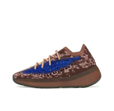 China Leisure Walk 380 Yeezy Blue Originals RF Running Shoes Gypsophila Woven Men's And Women'se Brown Foam Runner Blue European Limited Sports for sale