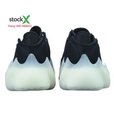 China Fashion trend originals 1:1 factory outlet style new arrivals yeezy black and white men and women sports shoes 400 unisex for sale