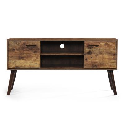 China Multifunctional Mid Century Modern Fiberboard Entertainment Center TV Stand for sale