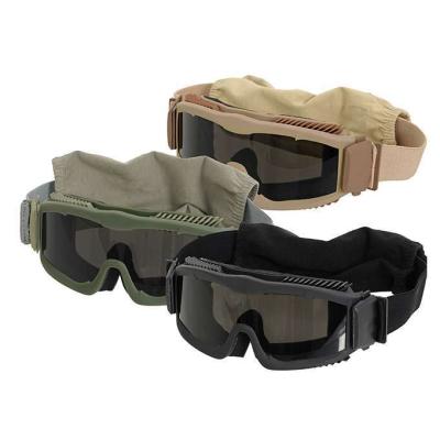 China Wejump Paintball Glass Ballistic Army Military Goggles Eye Protection Hunting Anti-fog Tactical Glasses Shooting Glass 3 for sale