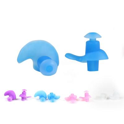 China Wejump Waterproof Swimming Silicone Ear Plugs Earmuff for Adults Swim Earplugs for sale