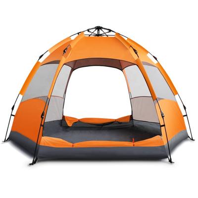 China Wejump Automatic Opening Outdoor Waterproof Hexagonal Extended Type Tent-Camping For Kids And Adult Family for sale