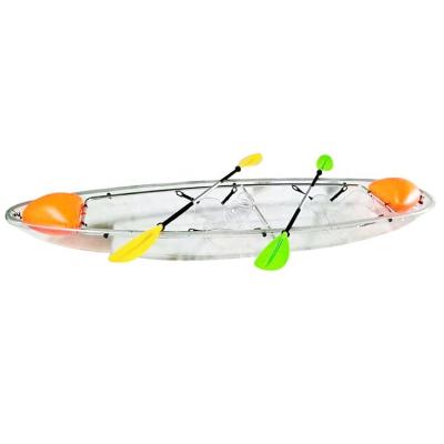 China Fiberglass kayak canoe thickened hard double single triple kayak accessories fishing boat hot sale for sale