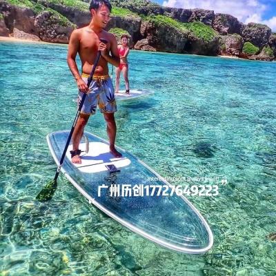 China Adult SUP Paddleboard Surfboard Water Sports Packing New Sports Surfboard Stance Sea Transparent Paddle Board for sale