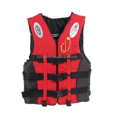 China Oxford Cloth Professional Life Jacket Adult Adult Children Fishing Saving Body Swimming Vest Portable Marine Vest Large Buoyancy for sale