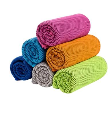 China Simple Magic Sports Travel Outdoor Ice Cooling Towel Against Hot Weather for sale