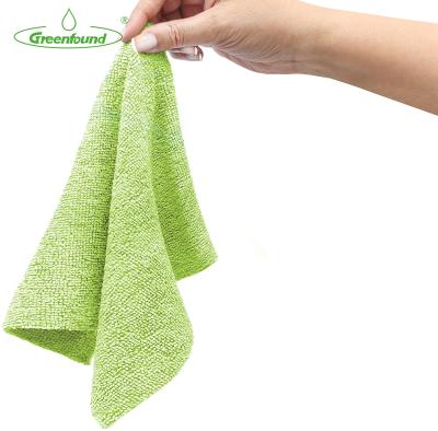 China Sustainable Microfiber Cloth Ultrasonic Cut Universal Cleaning Cloth Grab A Cloth for sale