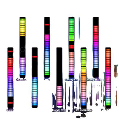 China DJ Sound Activated Lighting JLX-D10-RGB1 Atmosphere Lamp 5v USB Music Control Strobe Light Sound Christmas Lights for sale