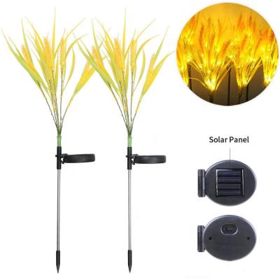 China Wheat Outdoor Waterproof Park LED Lawn Garden Lawn Garden High Power Decoration Landscape Light Solar Ear Light for sale