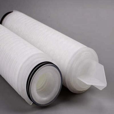 China Hotel 0.01 micron water abosulte pleated filter cartridge for sale