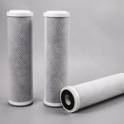 China Hotel 5 micron activated carbon block filter cartridge for bottle washing water for sale