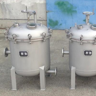 China Hotels 30 Inch Stainless Steel Multi-Cartridge Filter Housing For Food Grade Processing for sale