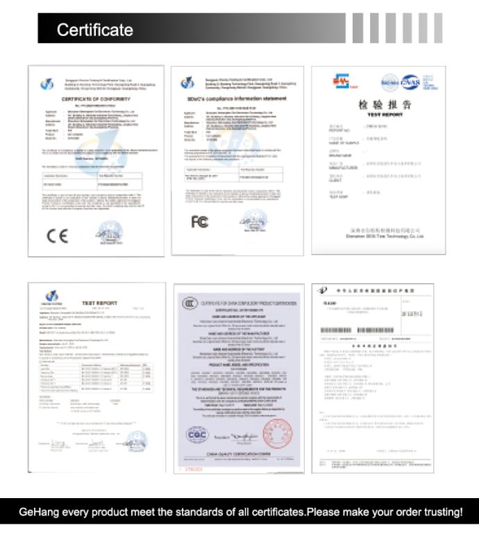 Verified China supplier - Shenzhen Gehang Technology Co., Ltd.