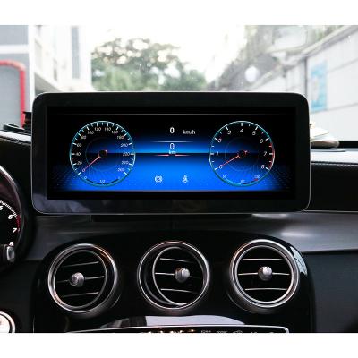 China Multifunctional Android Car Dvd Radio Box Fast Charge And Control Light 4+64G Android 11 Auto Radio GPS Car Stereo Player For Mercedes Benz C Class W204 for sale