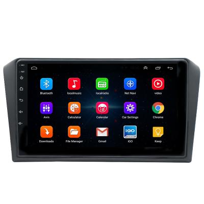 China 2 inch 2.5D Touch Screen 2 Din Car GPS Radio Android 9.1 Stereo DVD Player GPS 9 For Mazda 3 2006-2011 for sale