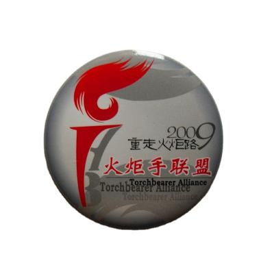 China Wholesale Custom Cheap Magnetic Tinplate Round Blank Button 38mm 40mm 45mm 58mm Badges For Printing Logo for sale