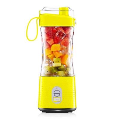 China Chargeable 6 Blade Juice Portable USB Cool Blender Small Battery Operated Blender 380ml for sale