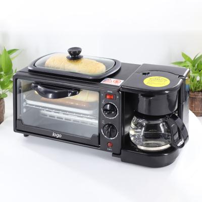 China Hot Selling Hotel Breakfast Sandwich Maker Automatic Multifunctional 3 in 1 Breakfast Makers for sale