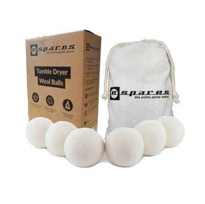 China Odor Elimination/Dehumidification Wool Dryer Balls Wool Dryer Balls Organic Zero Waste Wadding Balls for sale