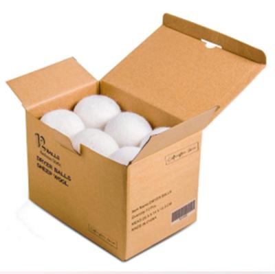 China Hot Sale New Zealand Wool Dryer Balls Gray Wool Dryer Balls Handmade Odor Elimination/Dehumidification Wool Dryer Balls Chemical Free for sale