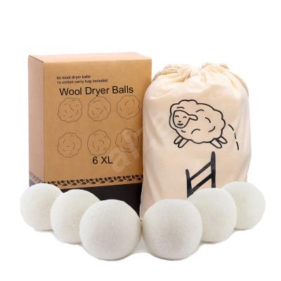 China From Smell Elimination/Dehumidification to Pure Organic Natural 100% Reusable Wool Dryer Balls FBA Amazon Wholesale New Zealand XL Shipping for sale