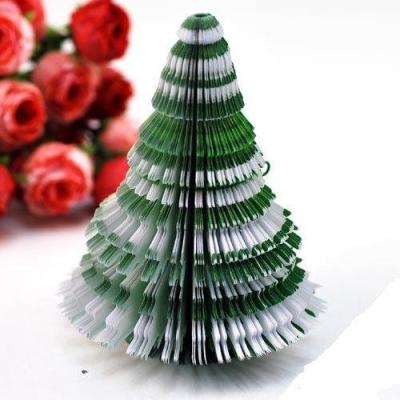 China Loose Leaf Christmas Trees Shaped 3D Fruit Shaped Unique Shapes Memo Pad Use For Holiday Promotion for sale