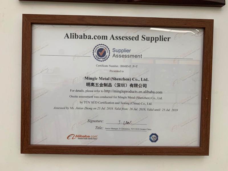 Alibaba.com Assessed Supplier - Mingle Development (Shen Zhen) Co., Ltd.