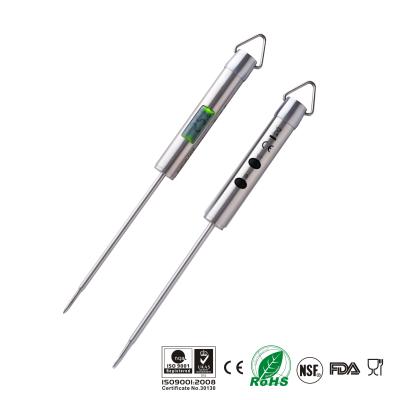 China Stainless Steel Instant Read Food Thermometer , Cooking Probe Thermometer Good Heat Insulation for sale