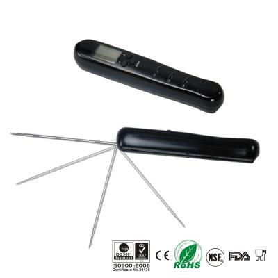 China Multimode Instant Read Digital Thermometer Integrated Food Profiles For BBQ for sale