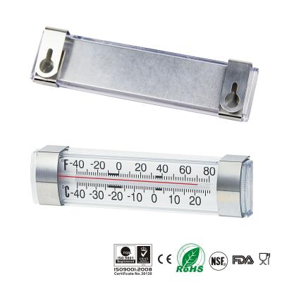 China Glass Tube Fridge Freezer Thermometer Measures Temperatures From -40 To 80℉ for sale