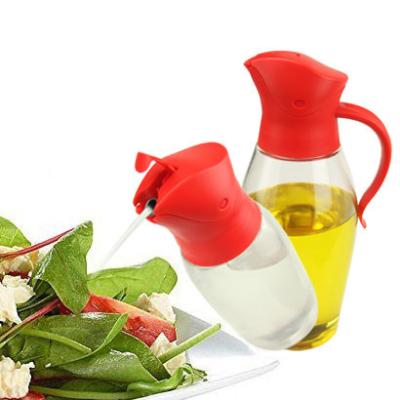 China 250ml Glass Seasoning Containers , Glass Cooking Oil Dispenser For BBQ Salad for sale