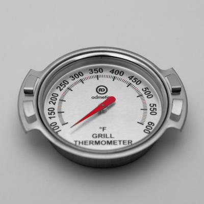 China Non Stick Big Oven Grill Temperature Gauge , Smart BBQ Thermometer Silver Color for sale