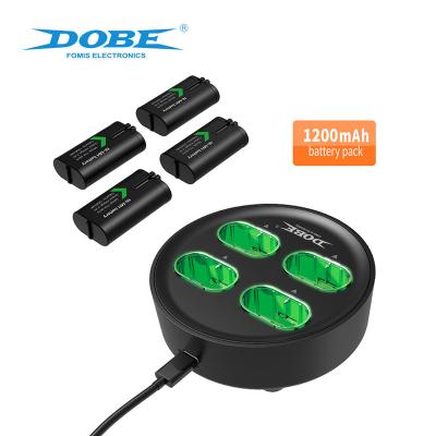 China Game Player DOBE Game Controller Battery Charger Fits Xbox Game Controller Battery Charging Dock for sale